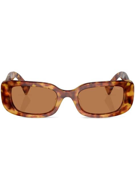 miu miu rectangular eyeglasses|miu eyeglasses for women.